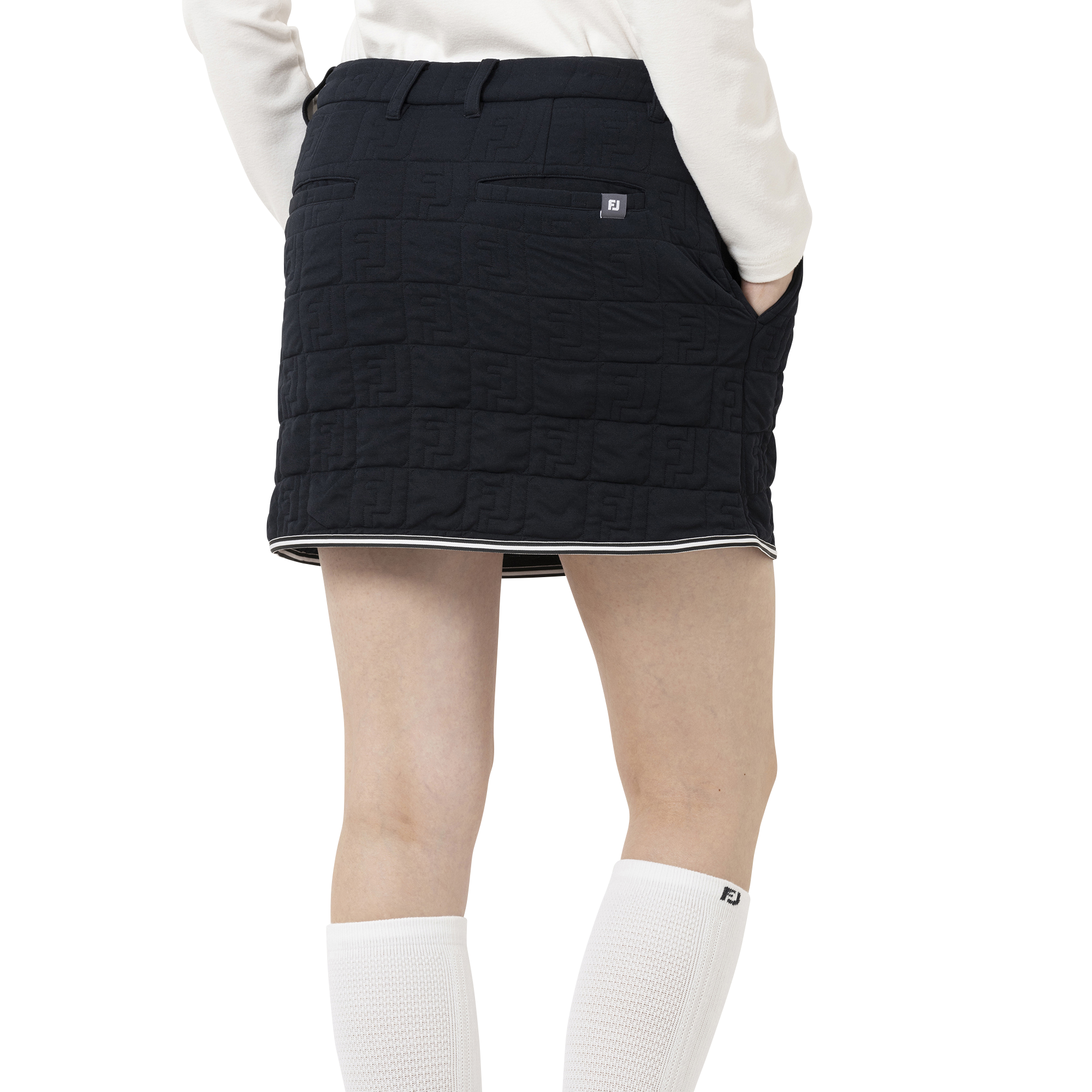 FJロゴジャカードスカート
