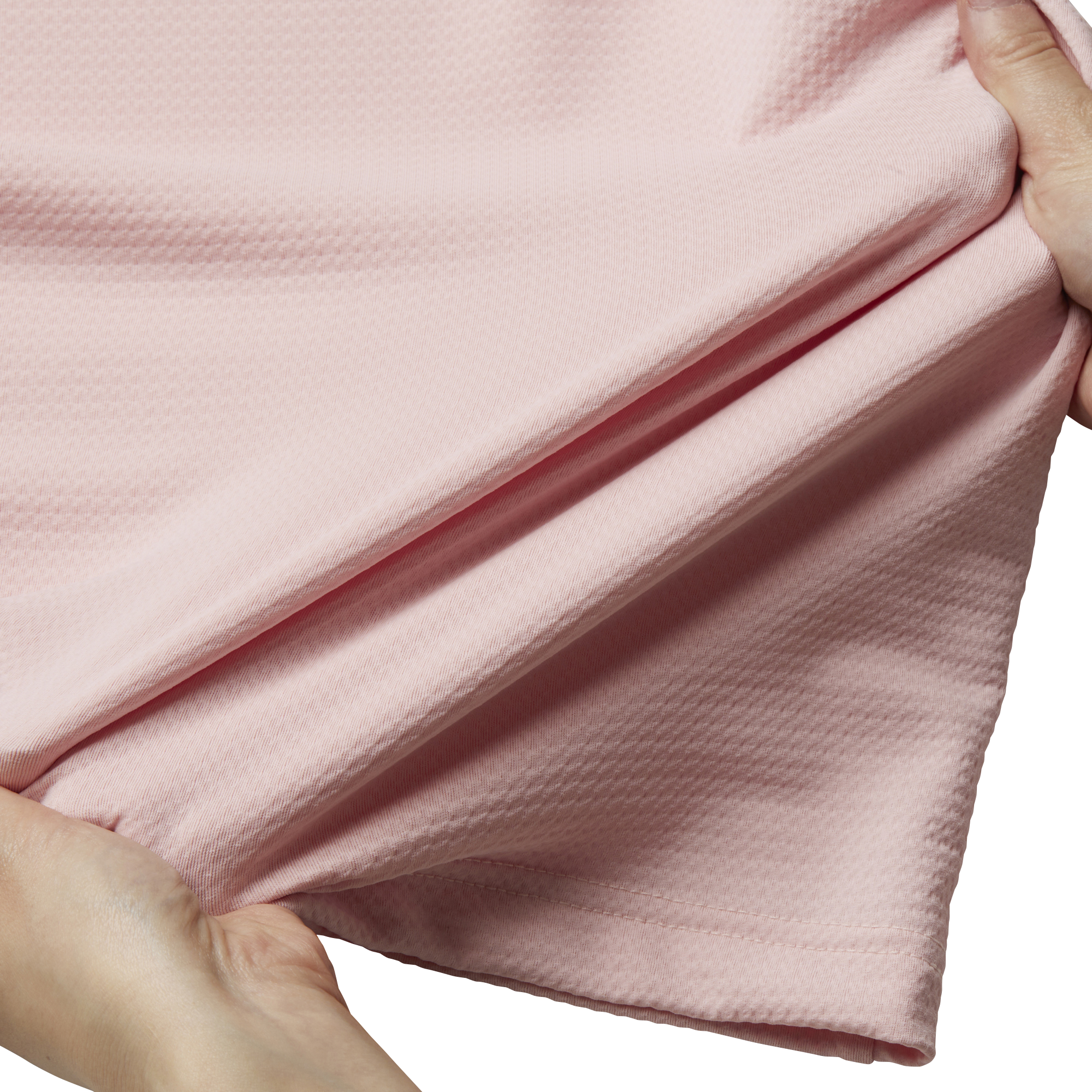 半袖モックネックシャツ