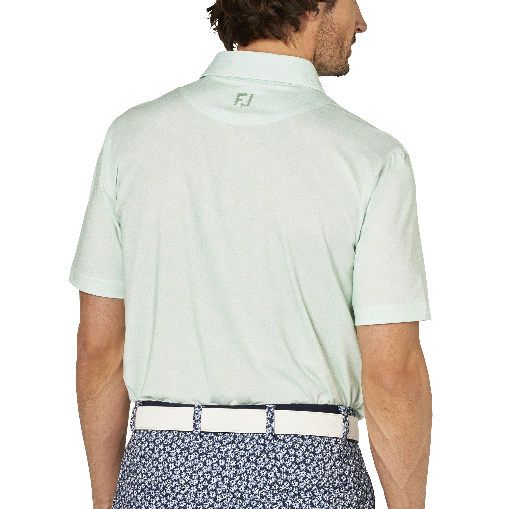 スプレーミストプリント半袖シャツ