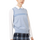スクエアチェッククルーネックセーターベスト