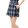 TWINSOF チェックプリント2WAYキュロット