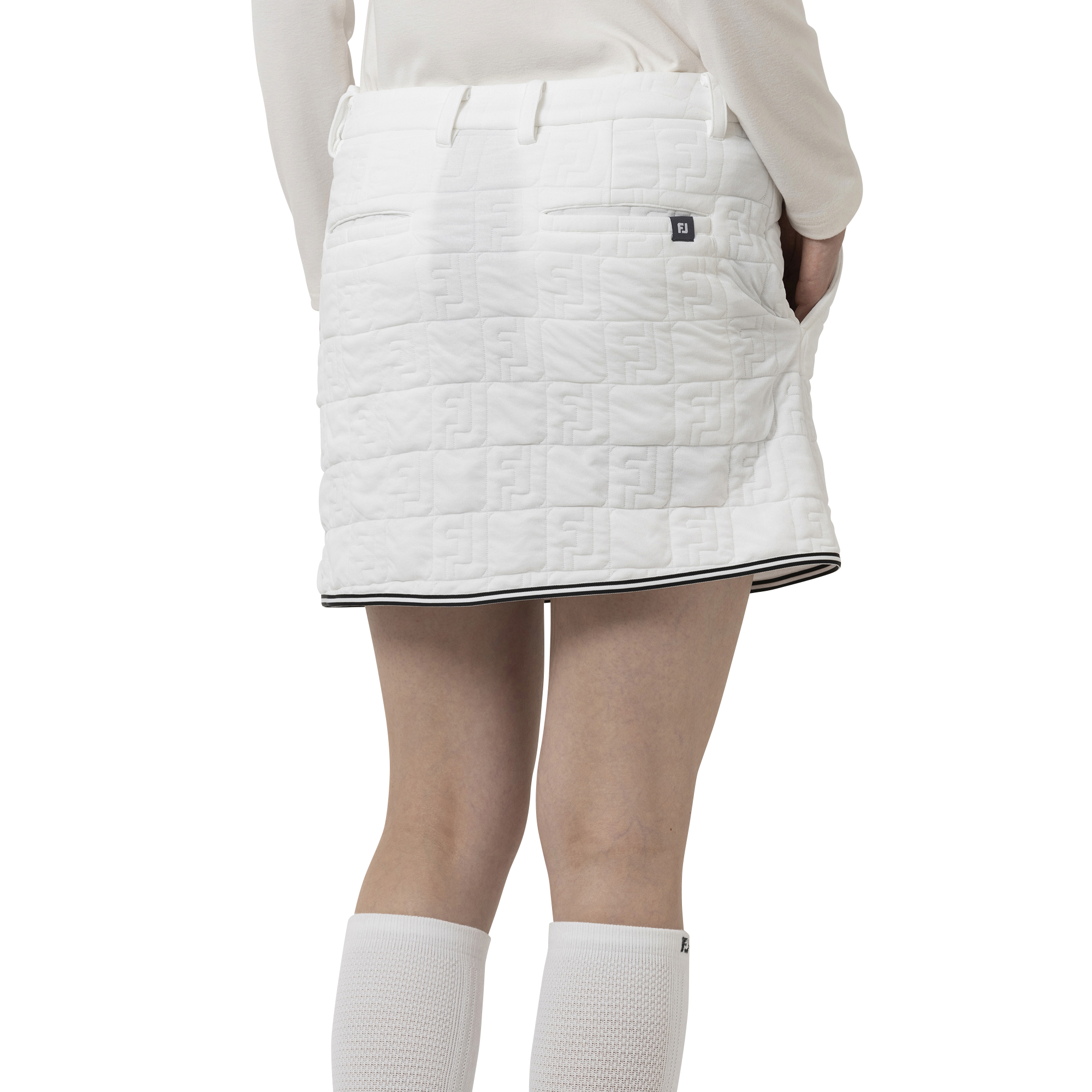 FJロゴジャカードスカート