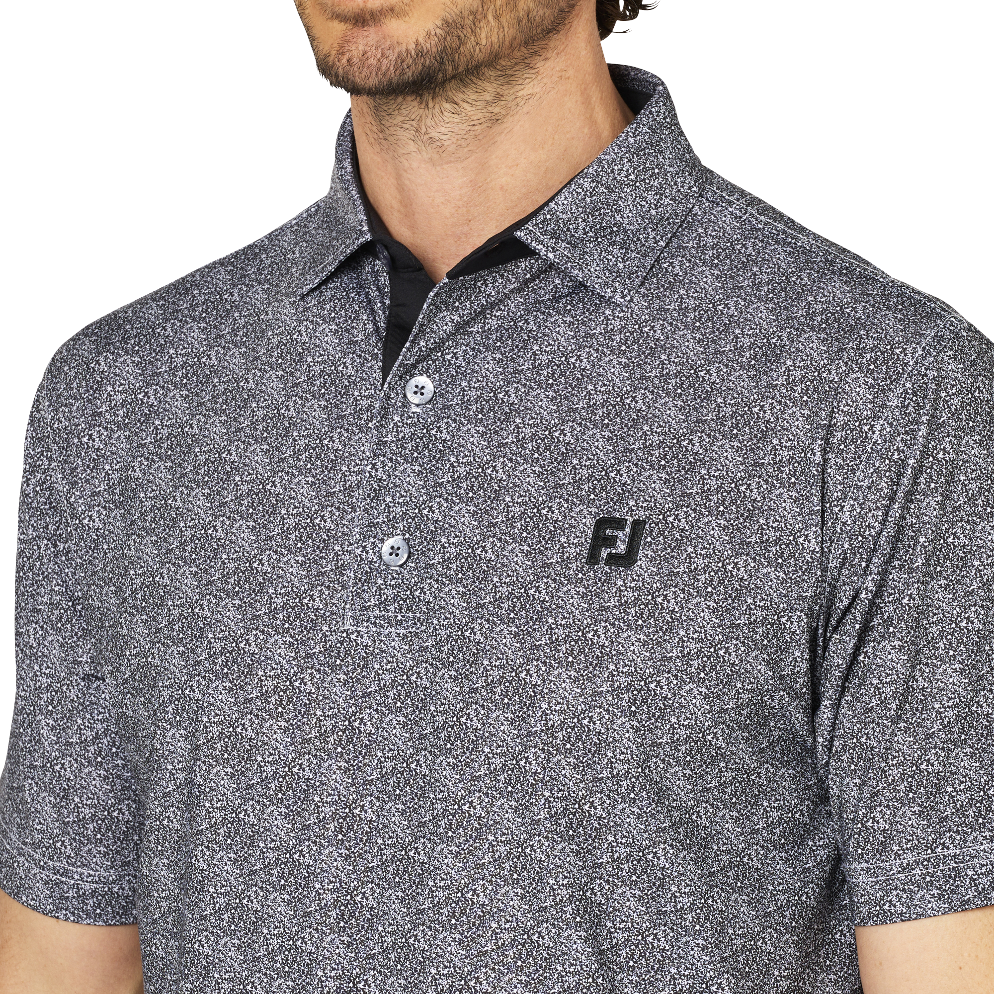 スプレーミストプリント半袖シャツ