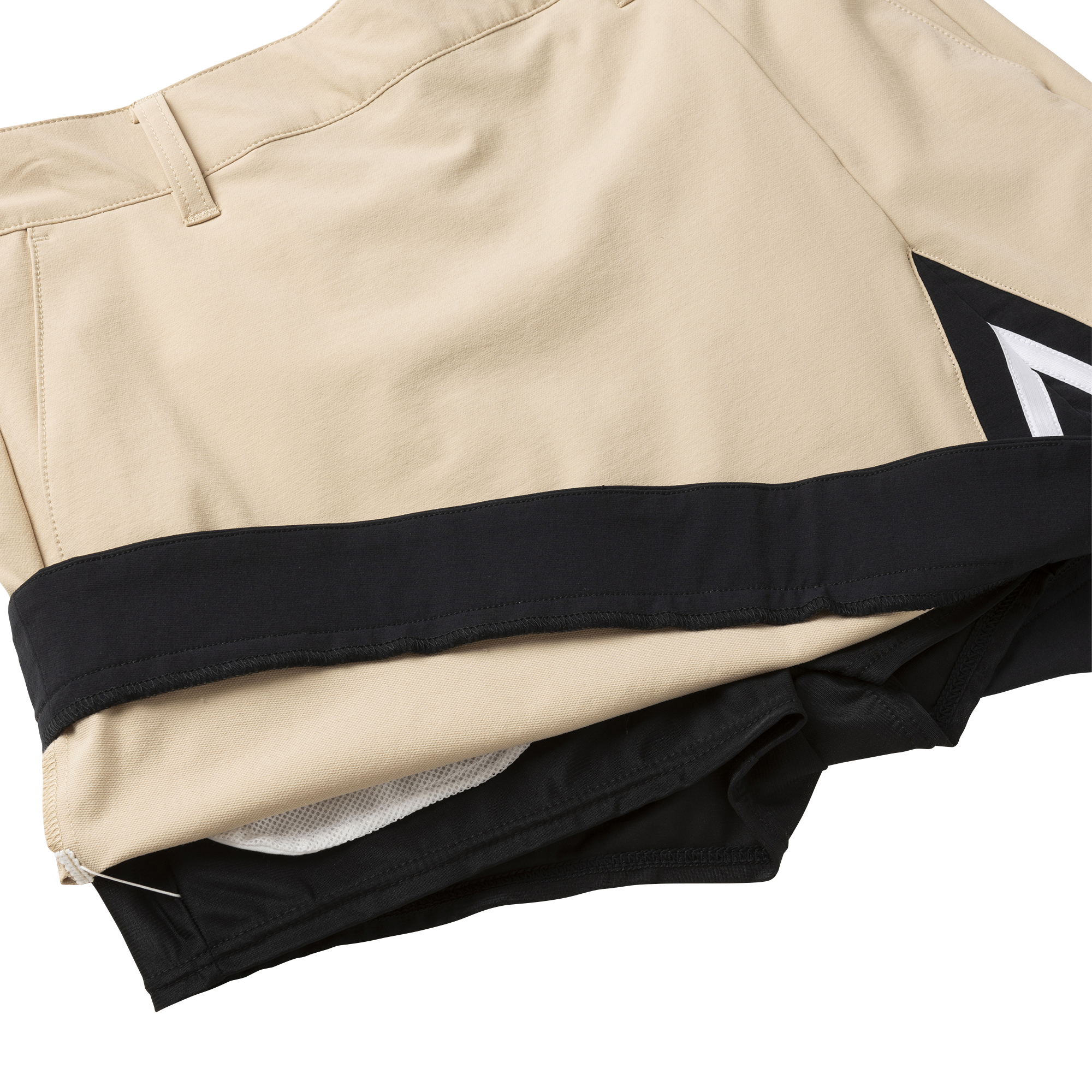 裾ラインソリッドスカート