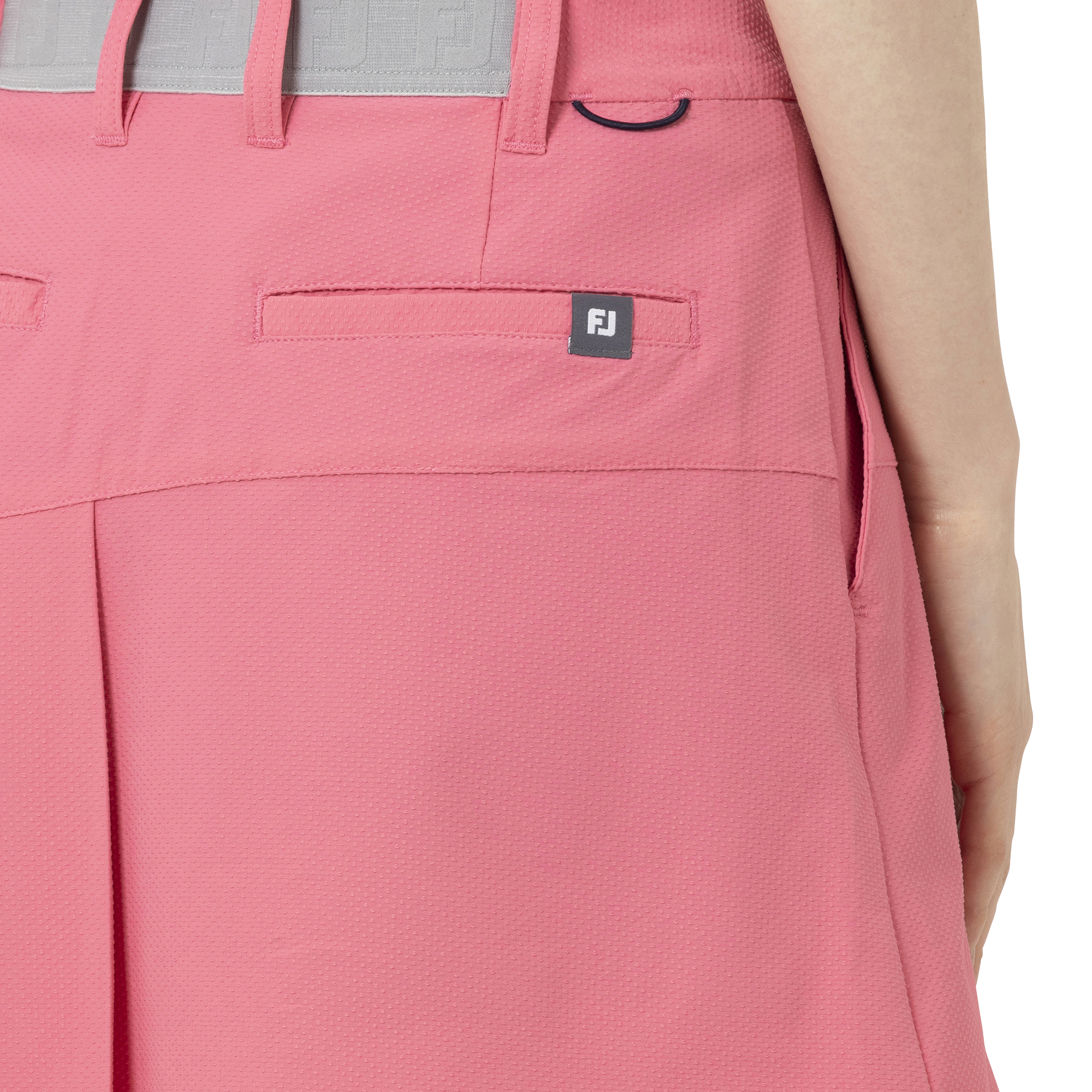 ドットタッチハーフプリーツスカート