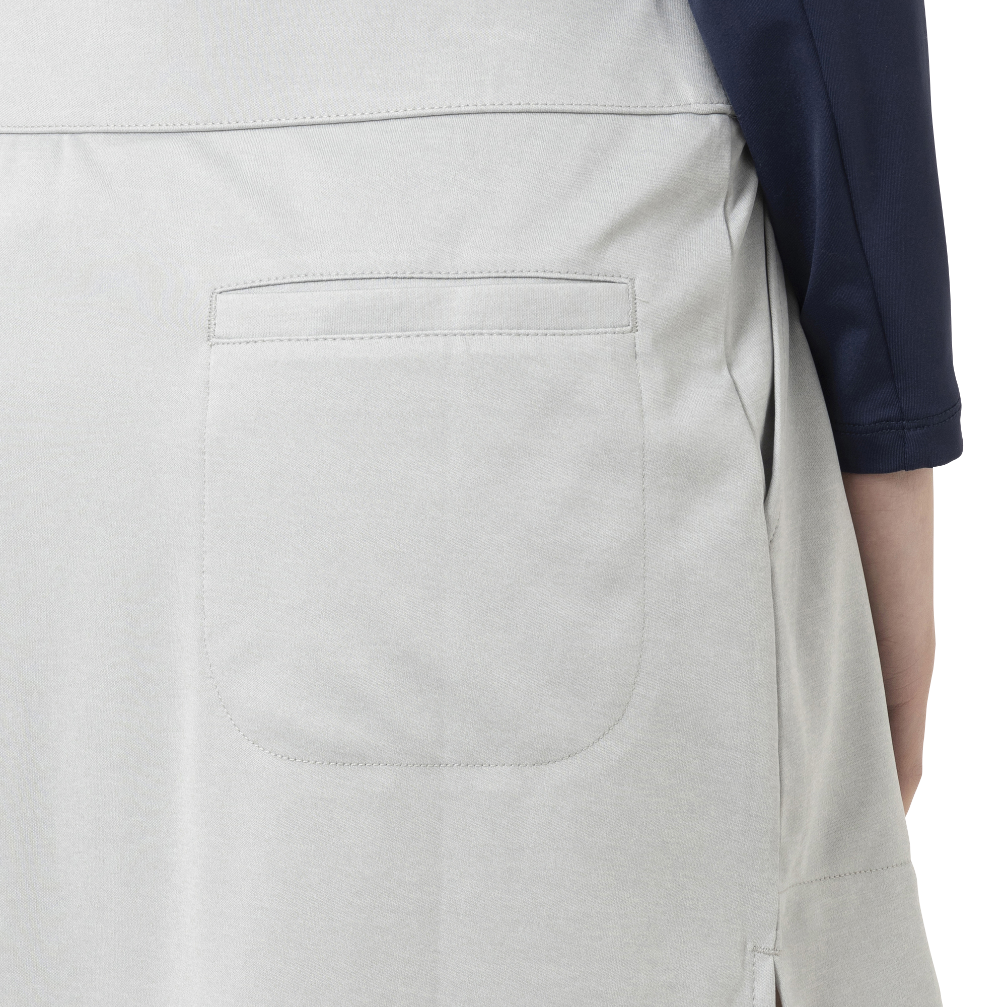 ウエストゴムソリッドスカート