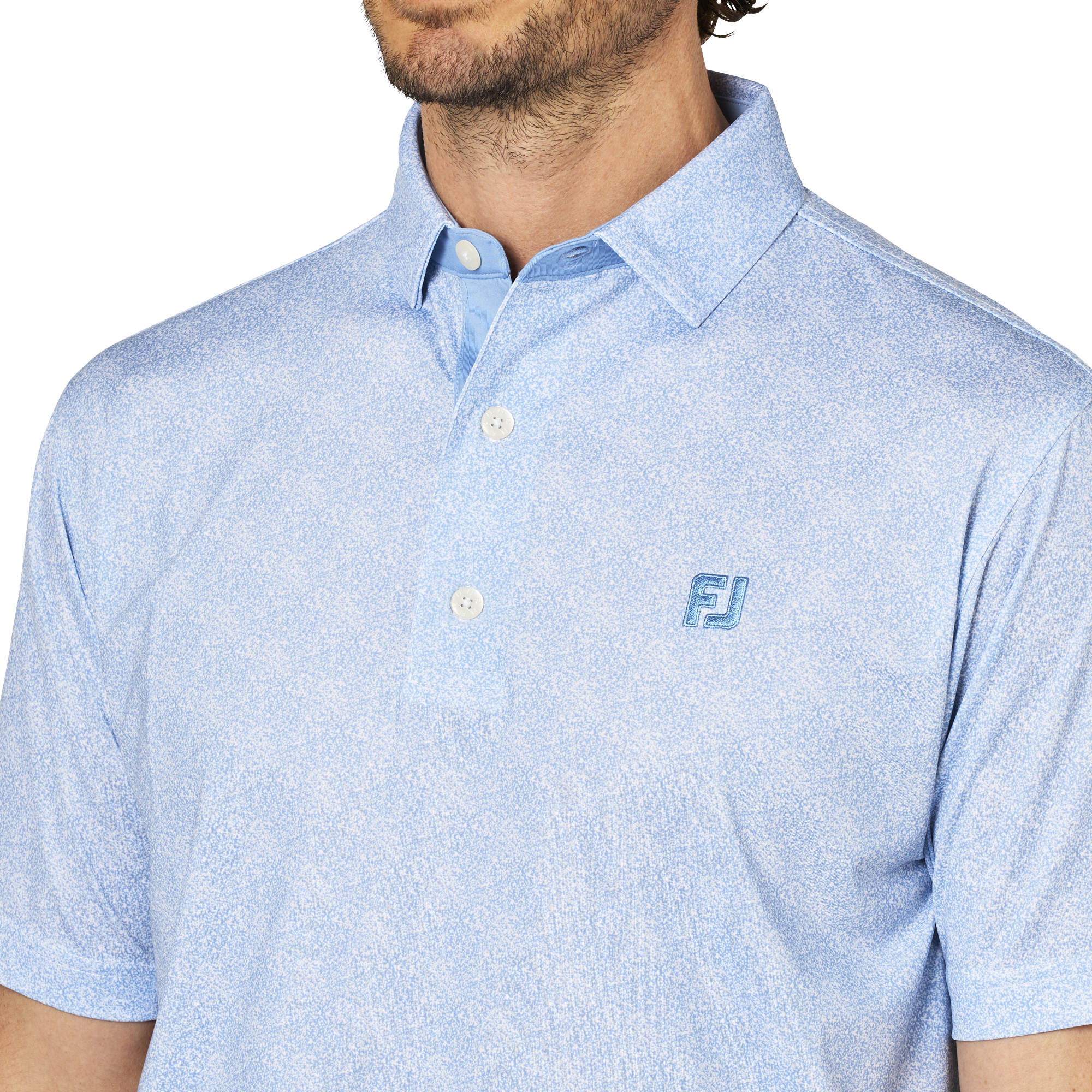 スプレーミストプリント半袖シャツ