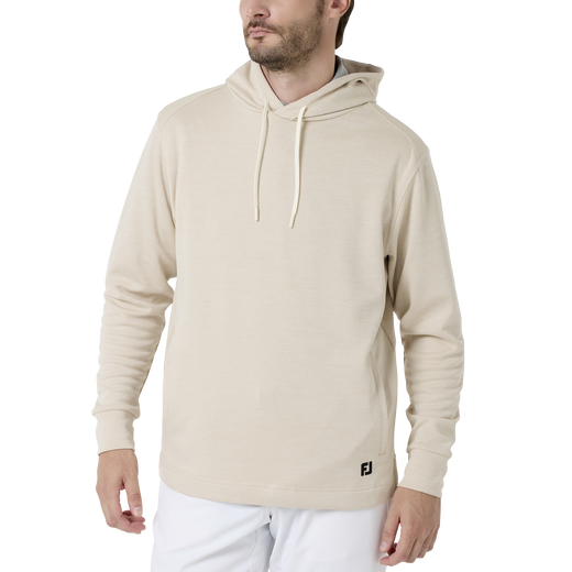 Essential Mens LtWt L/S ストレッチフーディープルオーバー