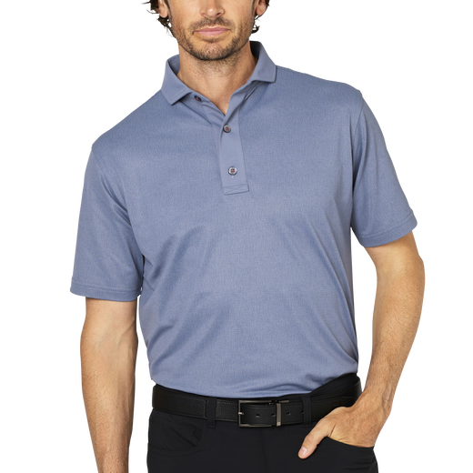 半袖ワイドカラー鹿の子シャツ