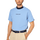 バイカラー半袖モックネックシャツ