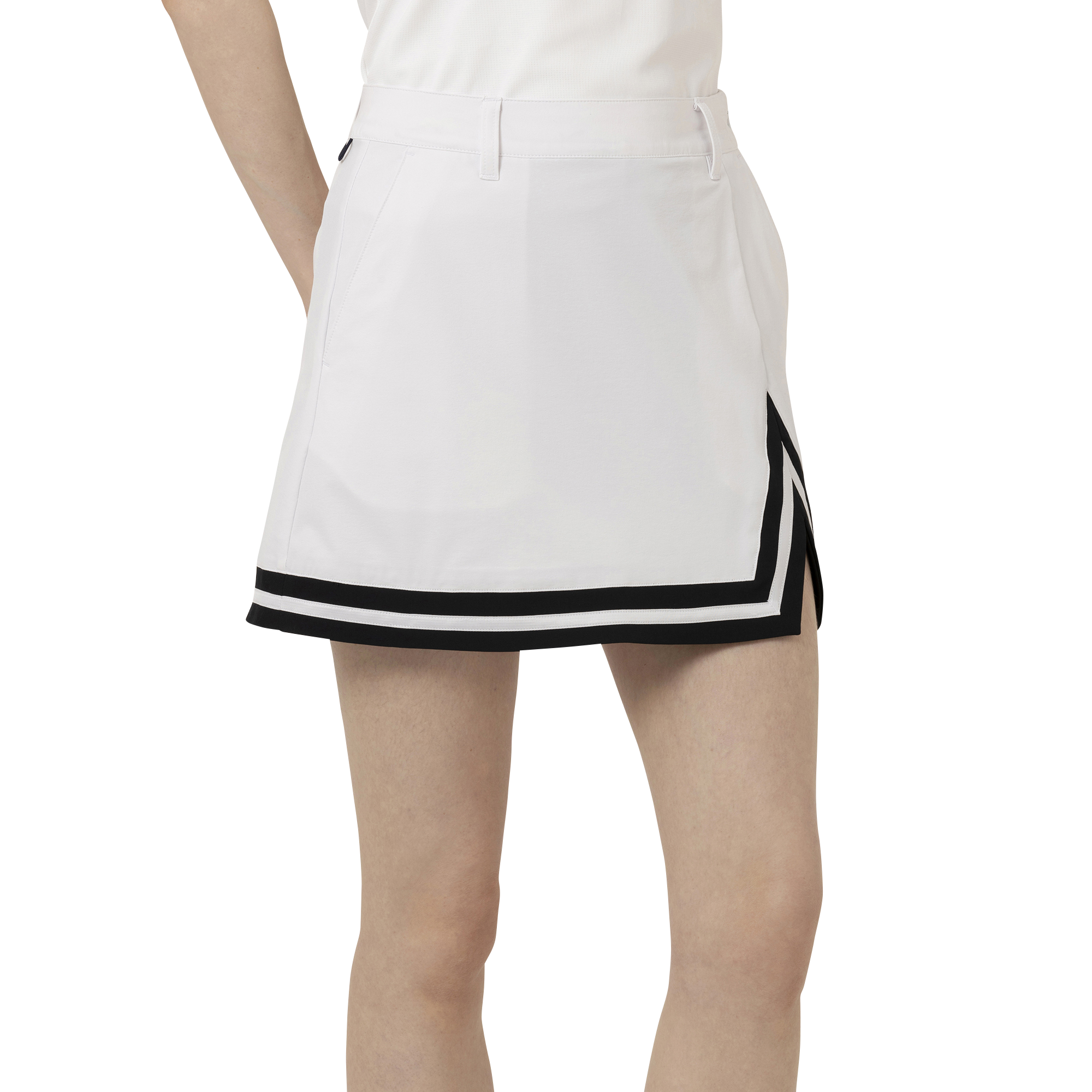 裾ラインソリッドスカート