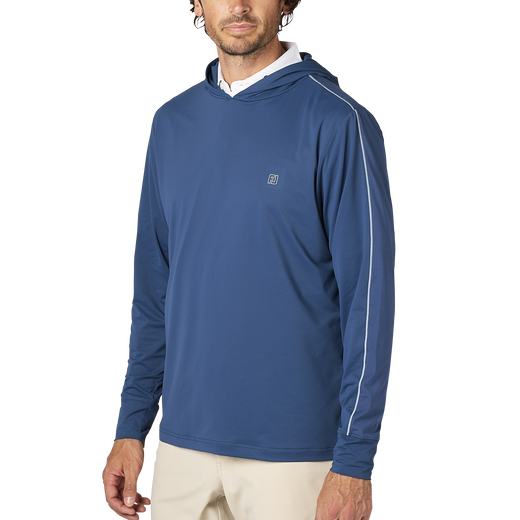 ライトウェイトストレッチ長袖フーディー