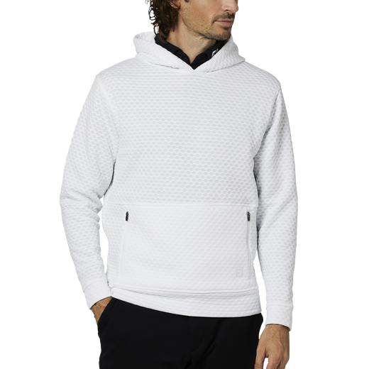 スペーサーニットプルオーバーフーディー