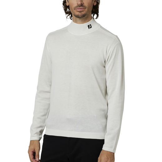 ハイネックセーターシャツ