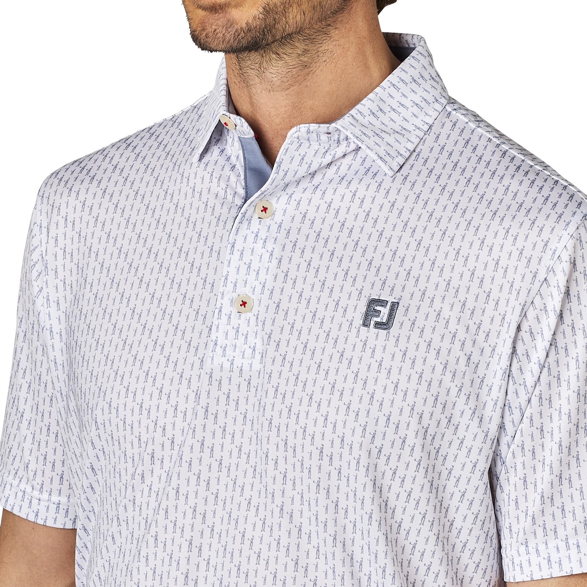 プレイヤーズフィギュアプリント半袖シャツ