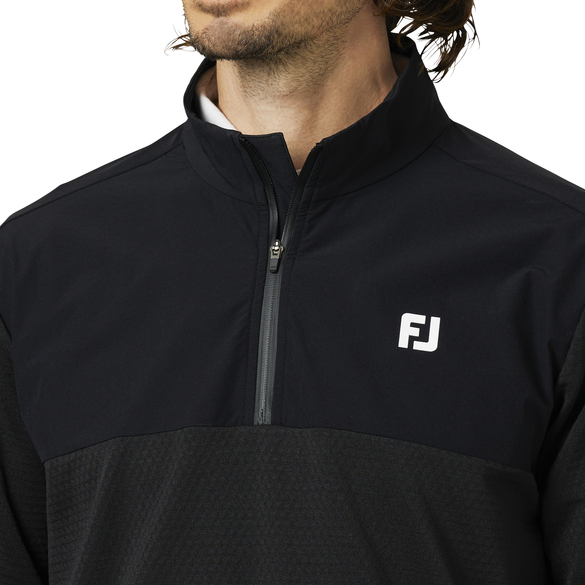 ハイブリッド３Dハーフジップジャケット