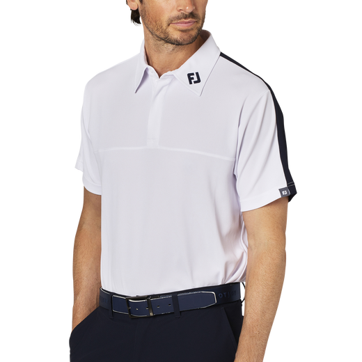 半袖ハーフジップシャツ