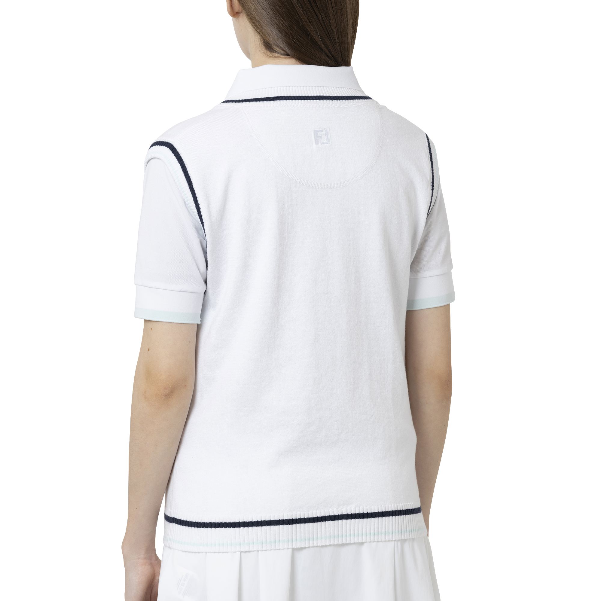 W's ワイドVネックニットベスト