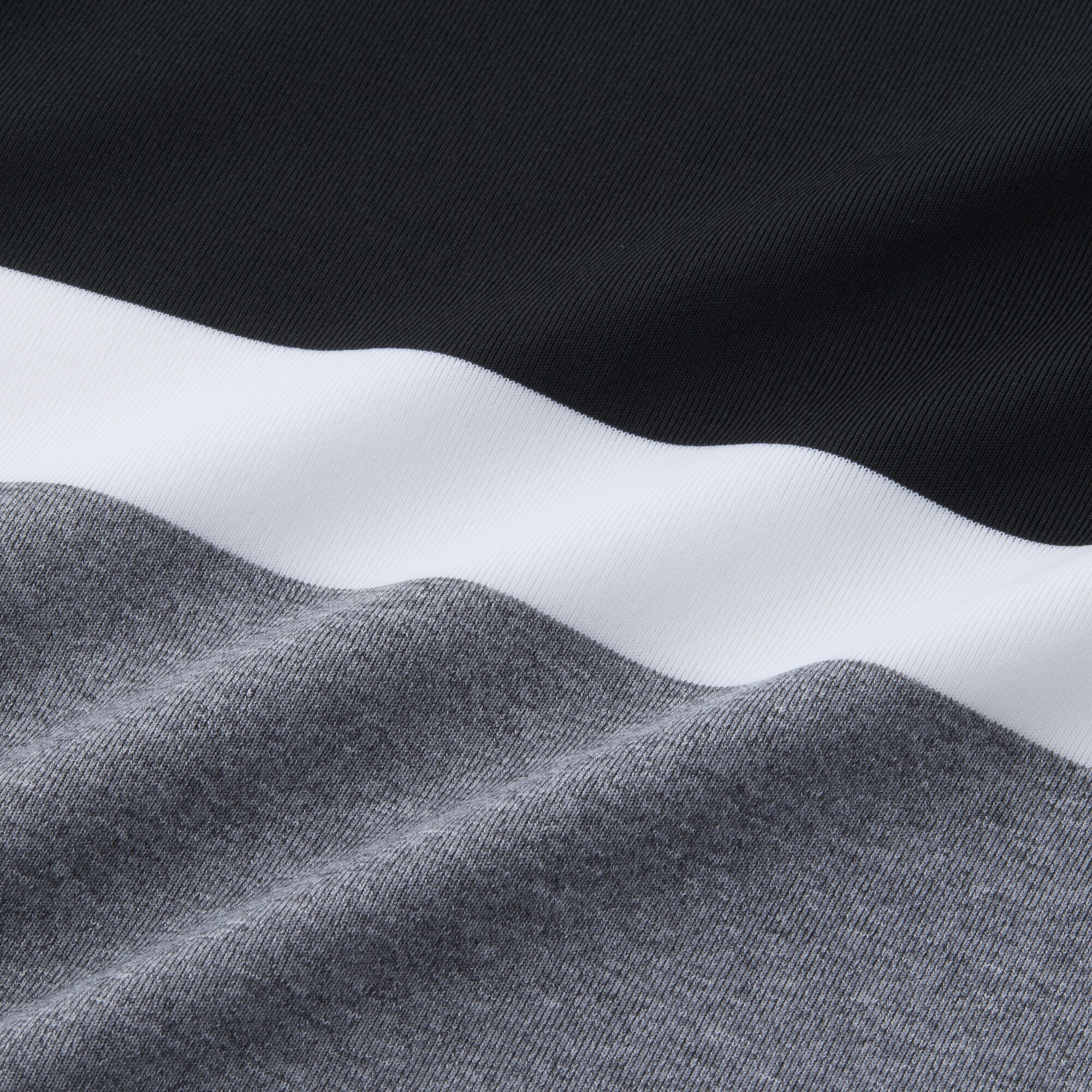 Essential M's カラーブロック ストレッチライル半袖シャツ