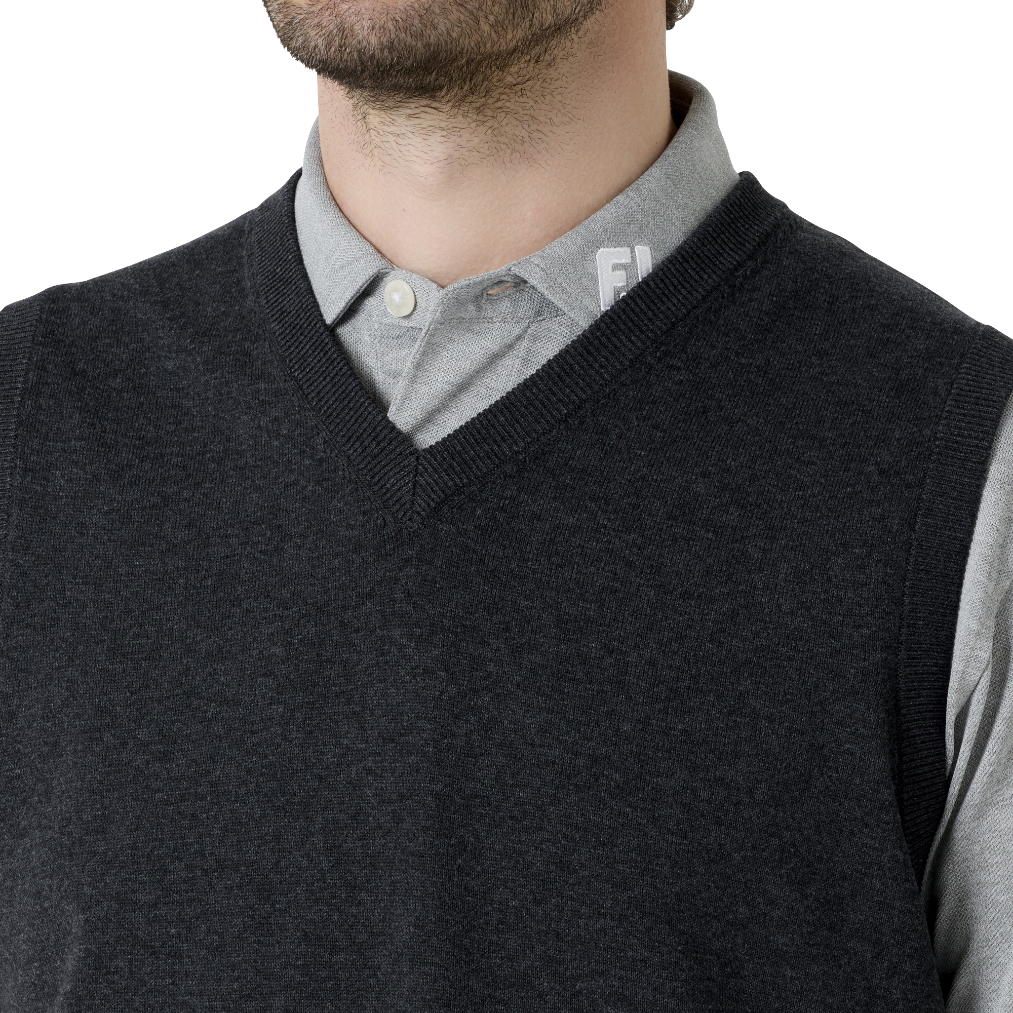 Essential ベーシックコンフォート Vネック ニットベスト