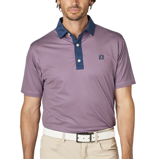 ダイアゴナル半袖クレリックシャツ