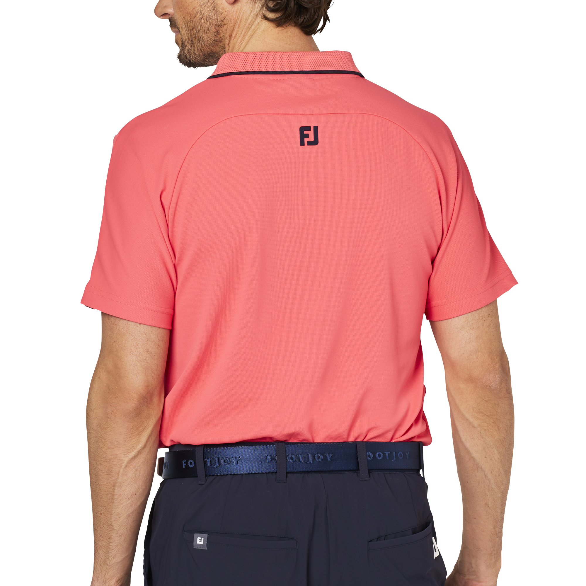 チェストライン半袖ポロ