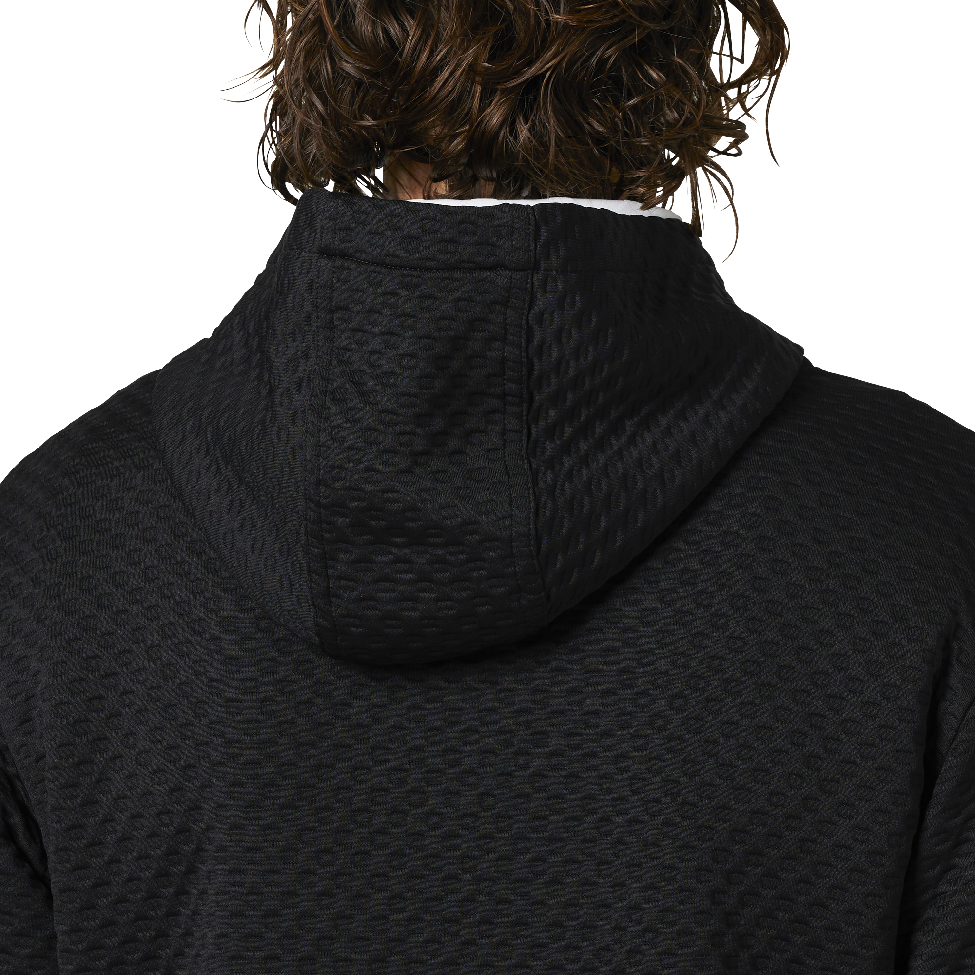 スペーサーニットプルオーバーフーディー