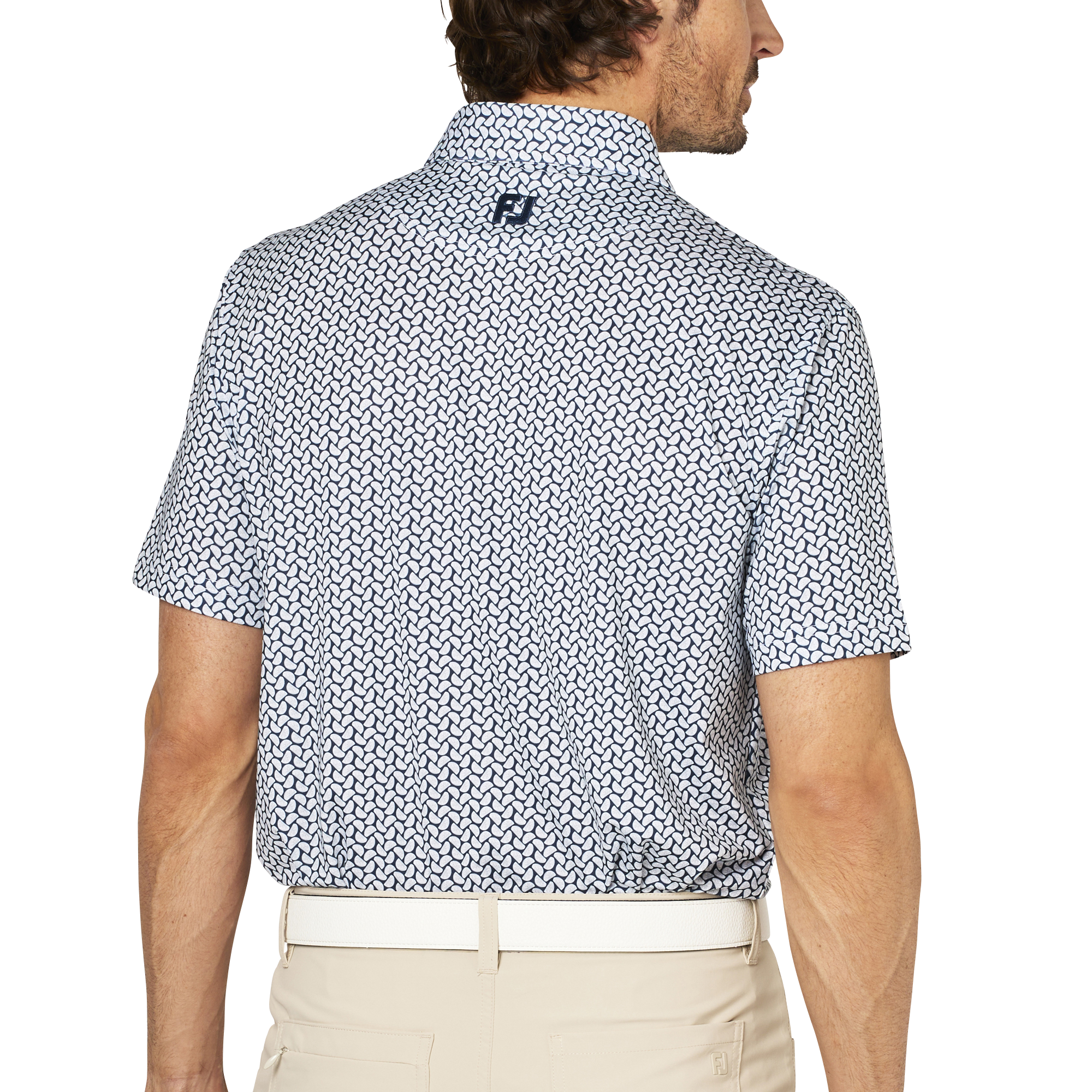 シトラスプリント半袖シャツ