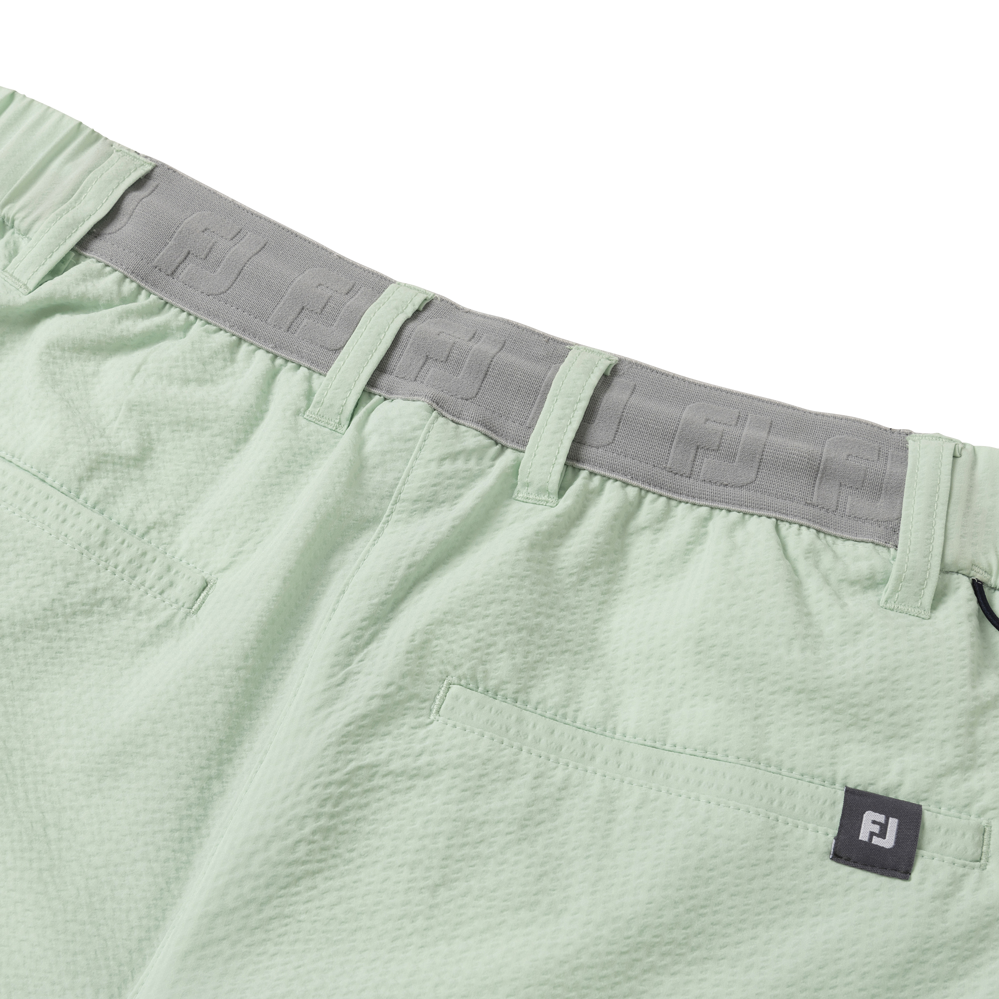 シアサッカーウエストゴムキュロット