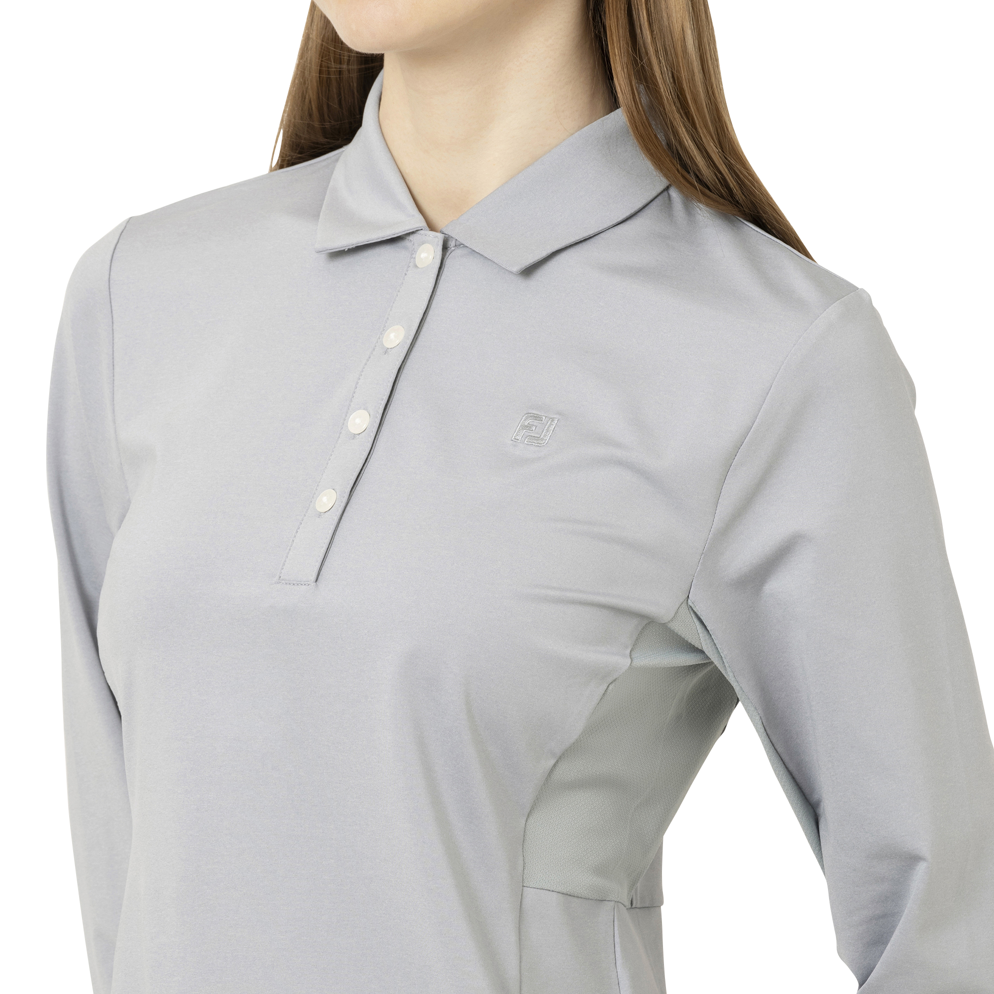 サイドメッシュサンプロテクション長袖シャツ