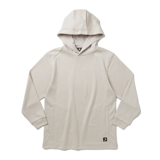 Essential Junior LtWt L/S ストレッチフーディープルオーバー