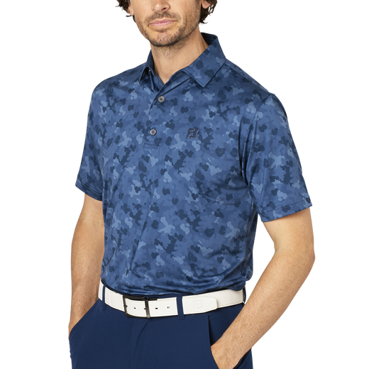 ポップカモプリント半袖シャツ