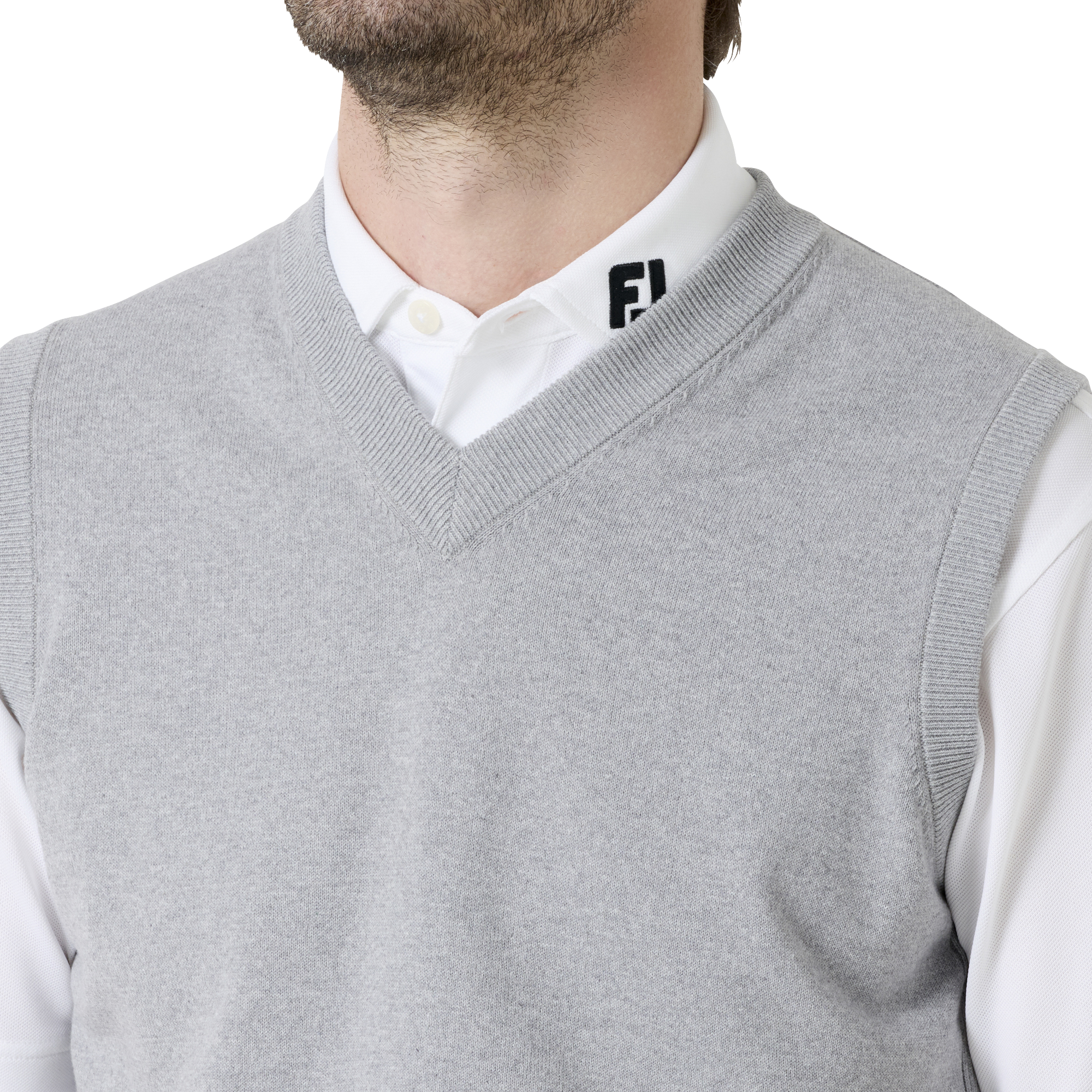 Essential ベーシックコンフォート Vネック ニットベスト