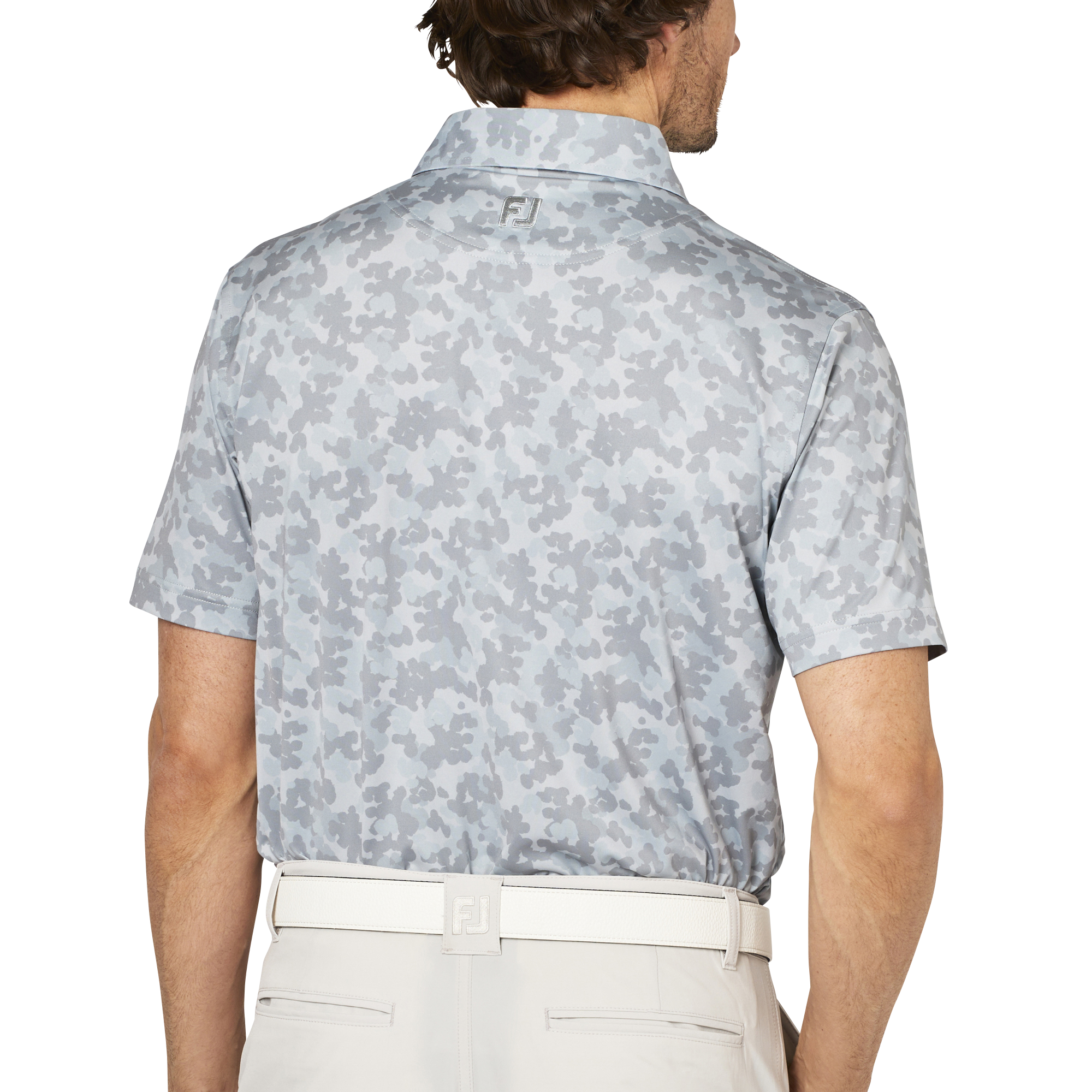 ポップカモプリント半袖シャツ