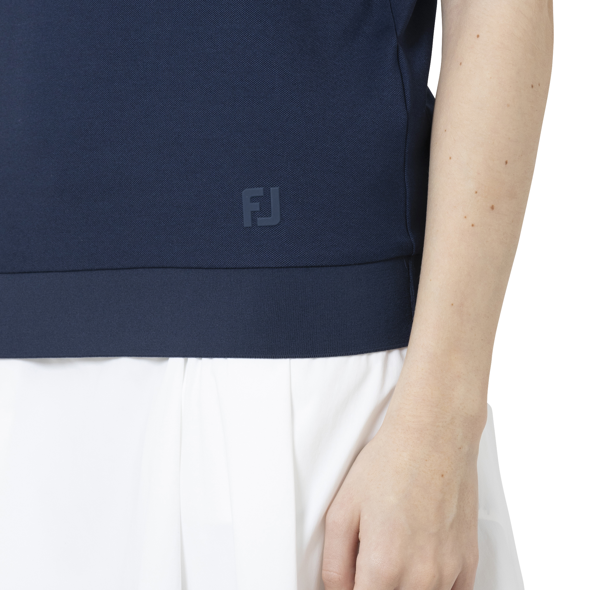 カラーブロック オープンプラケットストレッチ鹿の子半袖シャツ