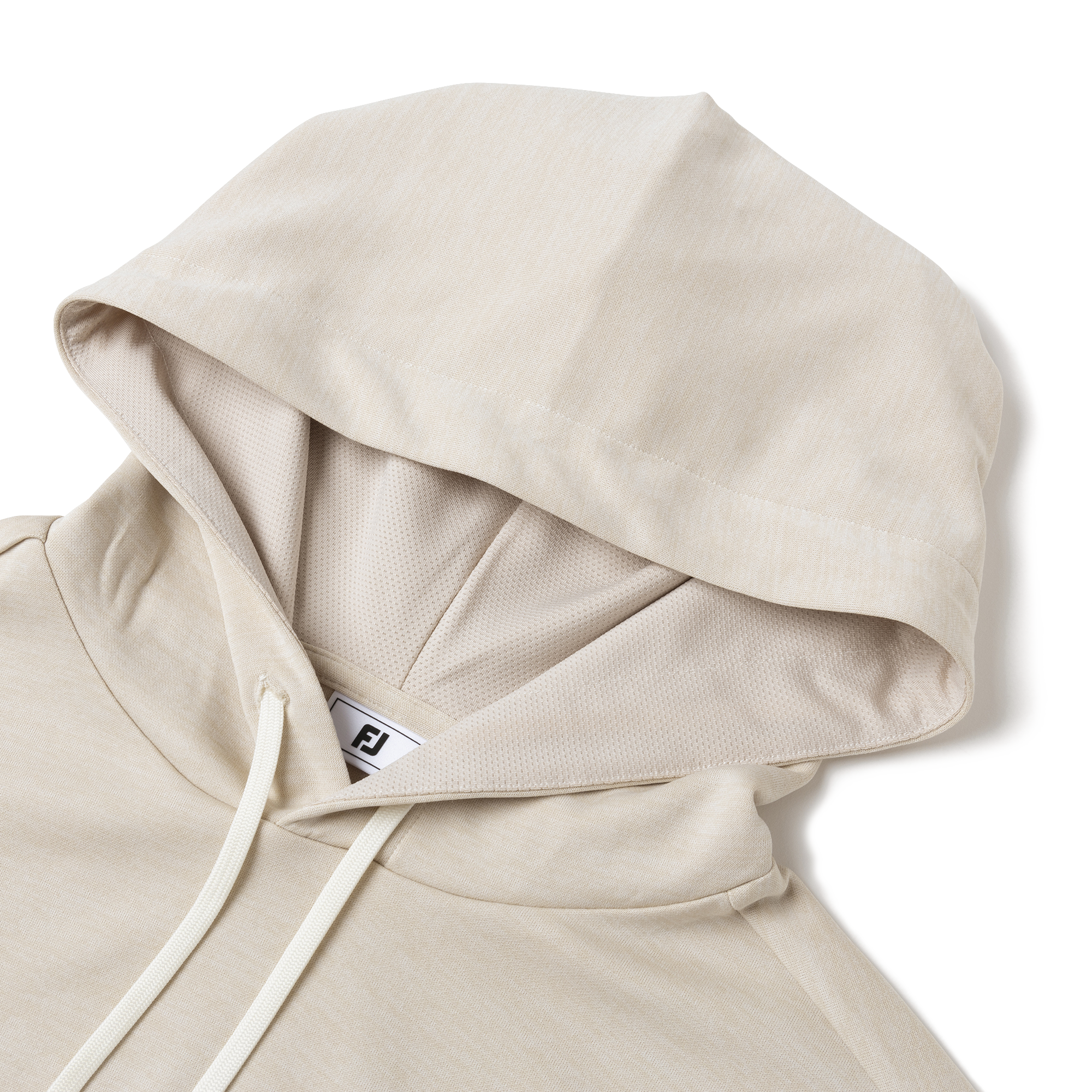 Essential Womens LtWt L/S ストレッチフーディープルオーバー