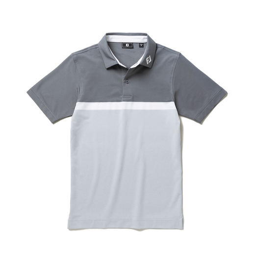 Essential Junior カラーブロック ストレッチライル半袖シャツ