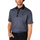 格子ジャカード半袖シャツ