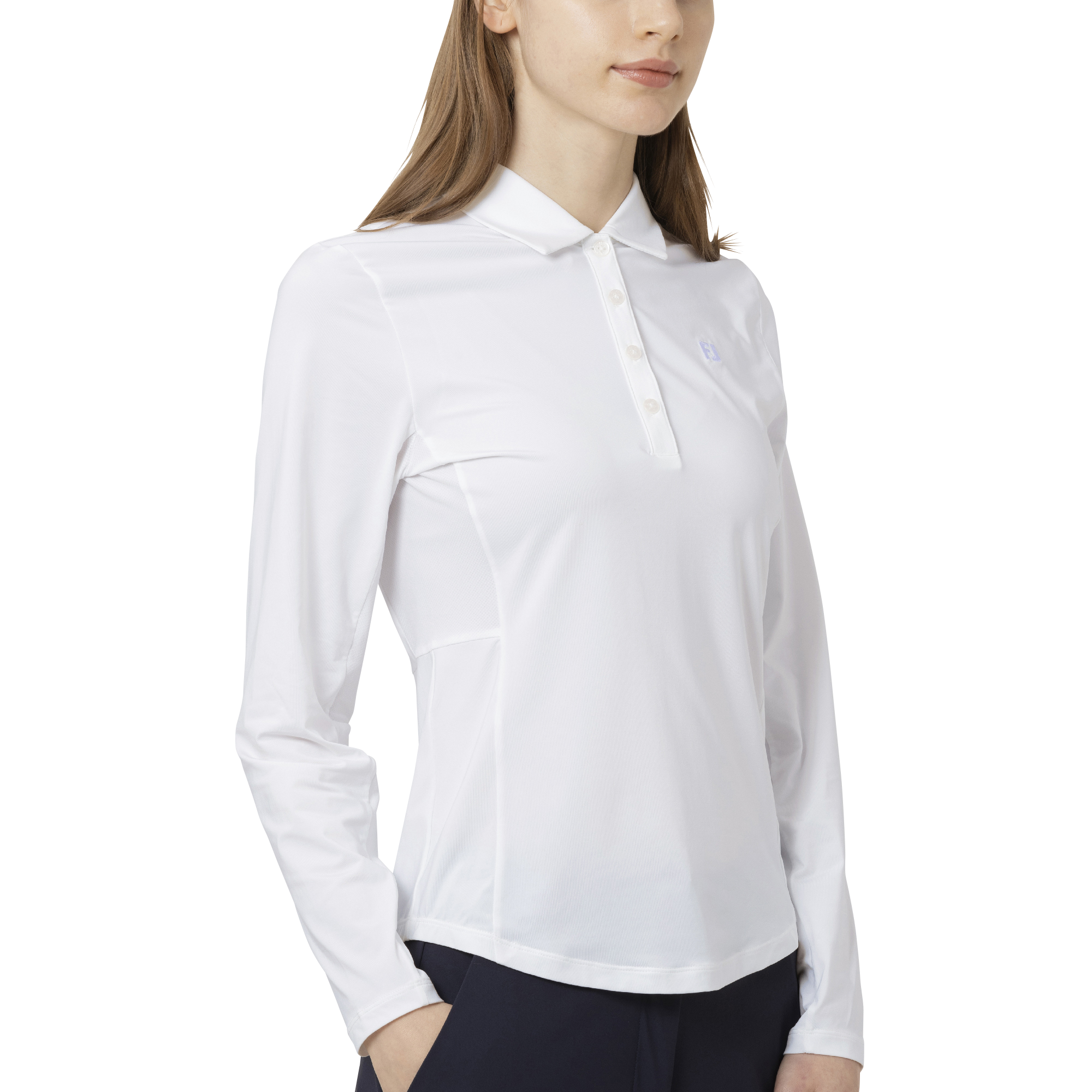 サイドメッシュサンプロテクション長袖シャツ