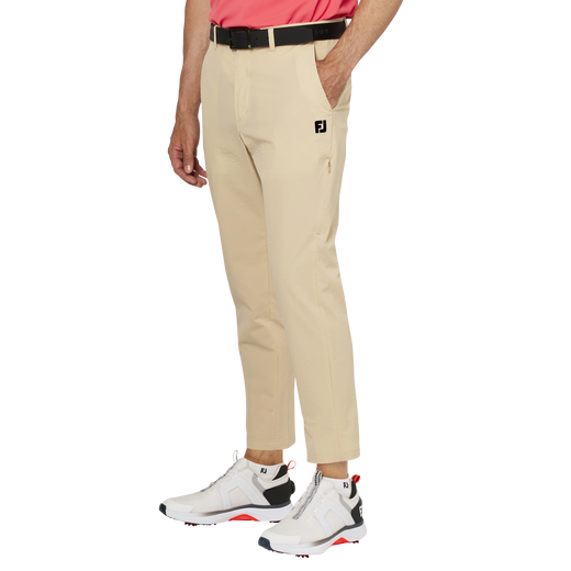 シアサッカーアンクルパンツ