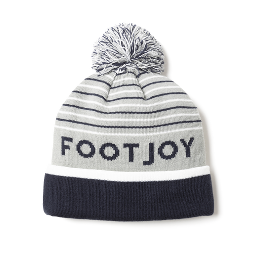 FJ ストライプポンポンビーニー